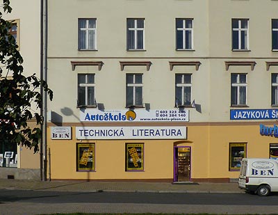 knihkupectví Plzeň