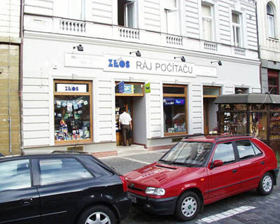 bývalá kamenná prodejna v Praze 1