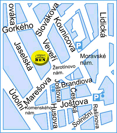 knihkupectví Brno